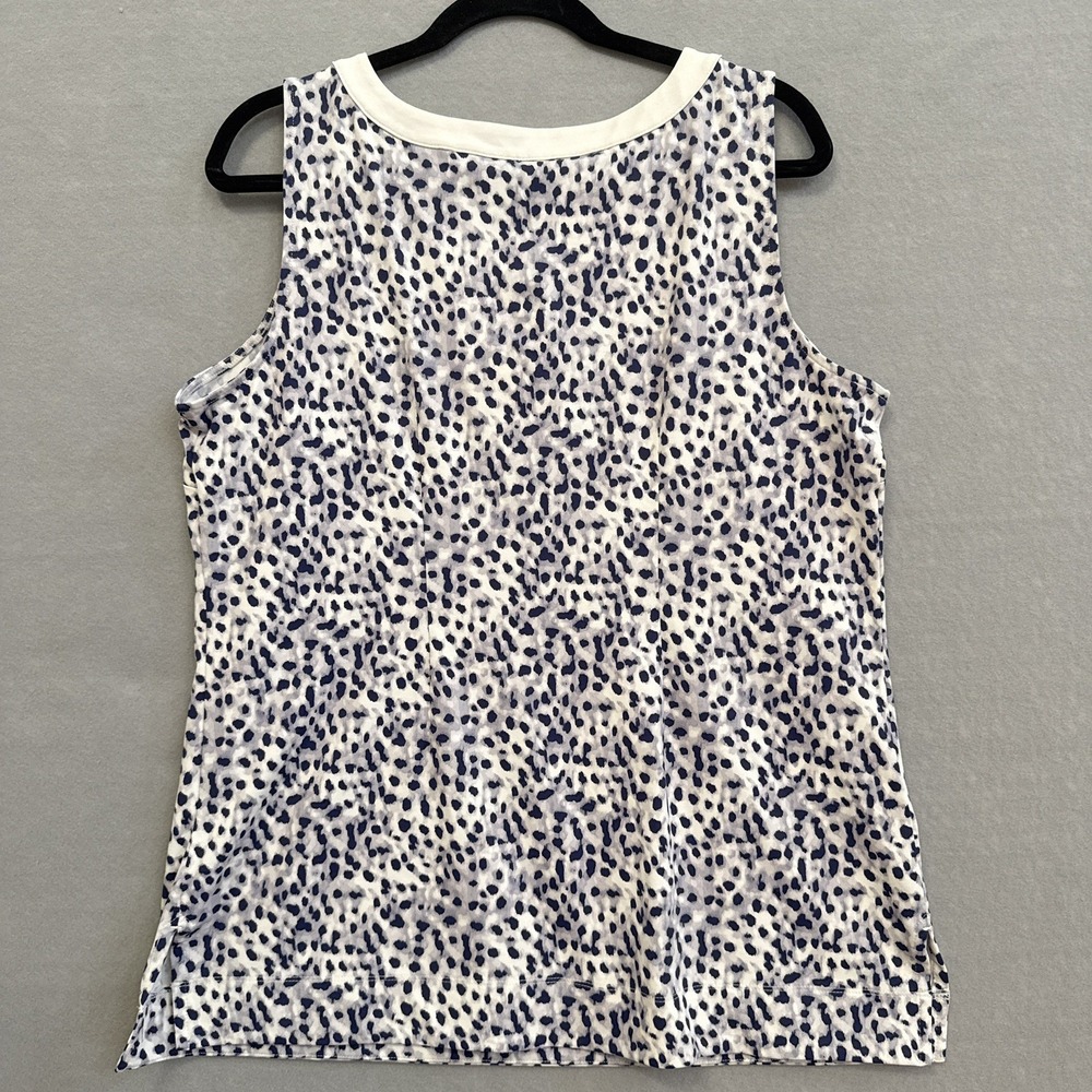 Tommy Bahama IslandZone Leopard Tunic Top UPF Women's Large Vacation Golf T - Picture 2 of 8